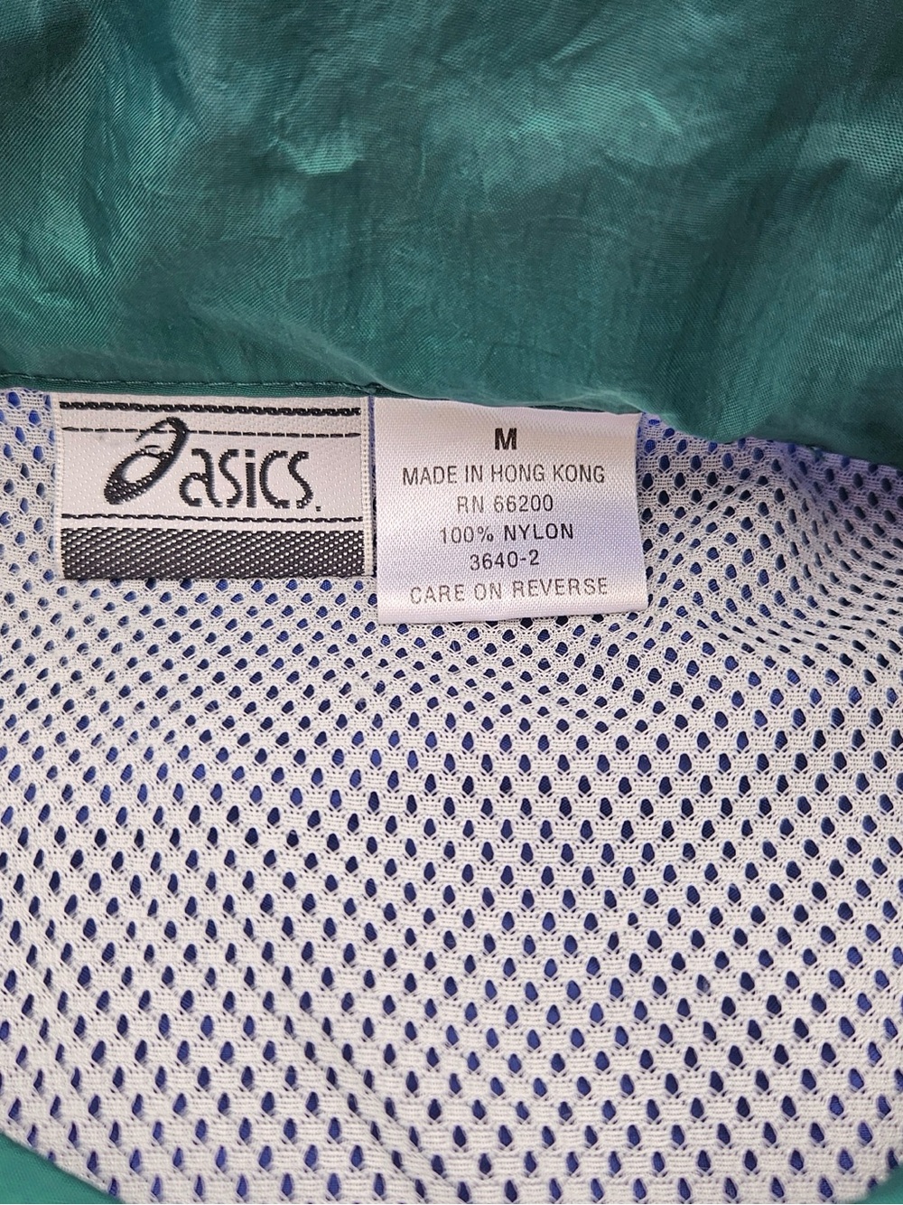 VINTAGE Asics Zip-Up Windbreaker Jacket - Picture 5 of 16